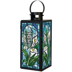 Memories Stained Glass Lantern -A local Pittsburgh florist for flowers in Pittsburgh. PA