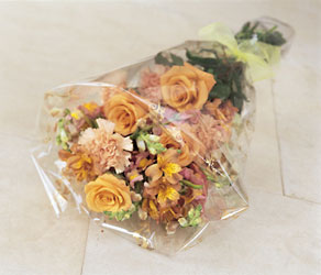 Cellophane Wrapped Flowers -A local Pittsburgh florist for flowers in Pittsburgh. PA