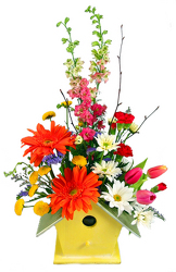 Blooming Birdhouse -A local Pittsburgh florist for flowers in Pittsburgh. PA