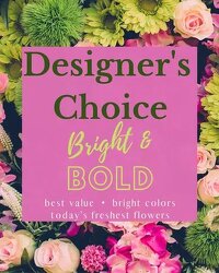 Designer's Choice, Bright and Bold -A local Pittsburgh florist for flowers in Pittsburgh. PA