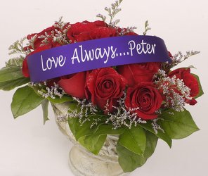Customized Ribbon Banners -A local Pittsburgh florist for flowers in Pittsburgh. PA