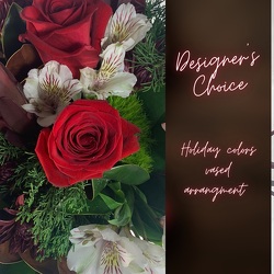 Holiday Vase Designer's Choice -A local Pittsburgh florist for flowers in Pittsburgh. PA