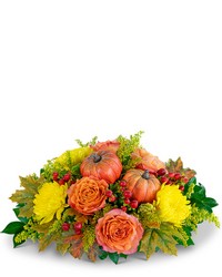 Pumpkin Spice Centerpiece -A local Pittsburgh florist for flowers in Pittsburgh. PA