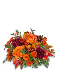 Persimmon Gathering Centerpiece -A local Pittsburgh florist for flowers in Pittsburgh. PA Persimmon Gathering Centerpiece -A local Pittsburgh florist for flowers in Pittsburgh. PA