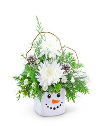 All that Glitters Frosty Keepsake -A local Pittsburgh florist for flowers in Pittsburgh. PA