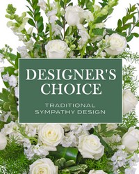 Designer's Choice - Traditional Sympathy Design -A local Pittsburgh florist for flowers in Pittsburgh. PA