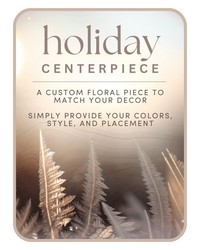 Custom Holiday Centerpiece -A local Pittsburgh florist for flowers in Pittsburgh. PA