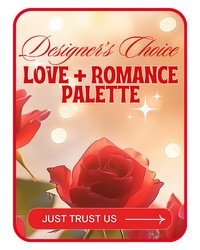 Designer's Choice Love & Romance -A local Pittsburgh florist for flowers in Pittsburgh. PA