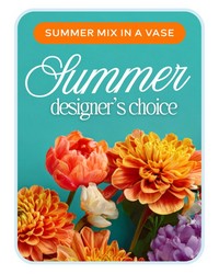 Designer's Choice Summer in a Vase -A local Pittsburgh florist for flowers in Pittsburgh. PA