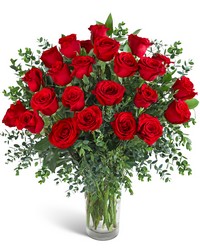 Two Dozen Red Hot Roses -A local Pittsburgh florist for flowers in Pittsburgh. PA