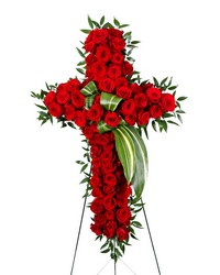 Heavenly Rose Cross -A local Pittsburgh florist for flowers in Pittsburgh. PA