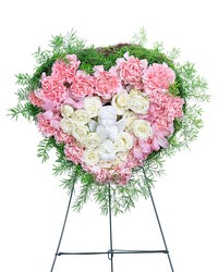 Forever Our Angel Standing Heart -A local Pittsburgh florist for flowers in Pittsburgh. PA