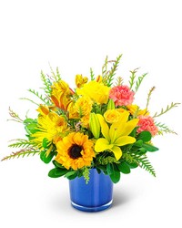 Sun-Kissed Sapphire -A local Pittsburgh florist for flowers in Pittsburgh. PA