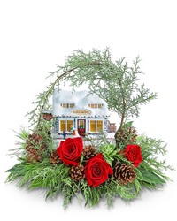 Teleflora Thomas Kinkade Shop of Sweets -A local Pittsburgh florist for flowers in Pittsburgh. PA